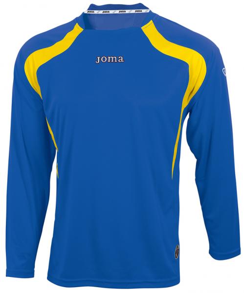 CHAMPIONSHIP L/S SHIRT ROYAL-YELLOW