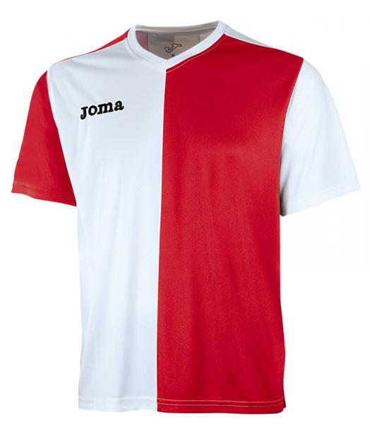 PREMIER S/S SHIRT RED-WHITE