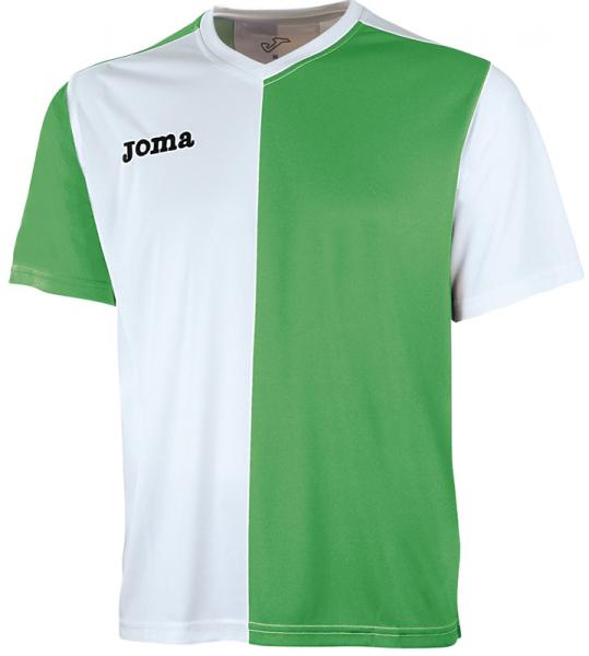 PREMIER S/S SHIRT GREEN-WHITE