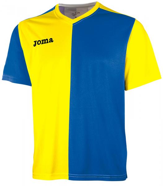 PREMIER S/S SHIRT ROYAL-YELLOW