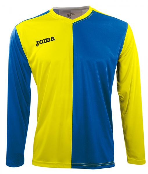 PREMIER L/S SHIRT ROYAL-YELLOW