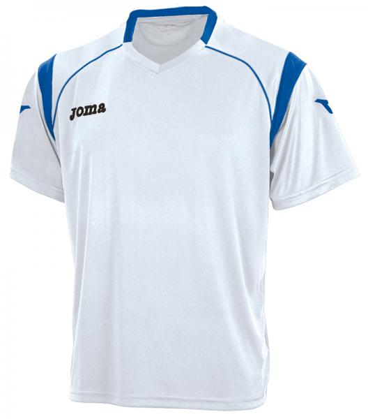 ECO S/S SHIRT WHITE-ROYAL