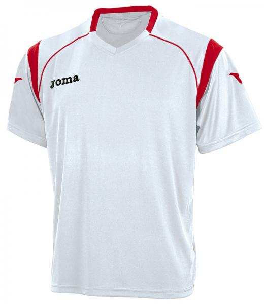 ECO S/S SHIRT WHITE-RED