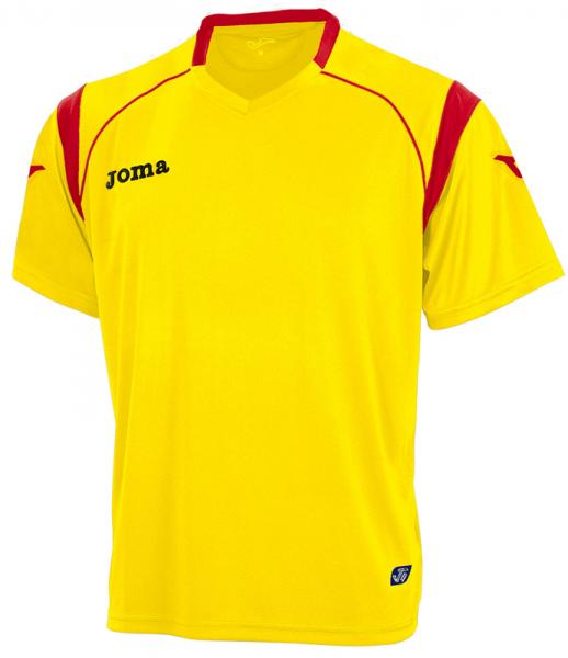 ECO S/S SHIRT YELLOW-RED