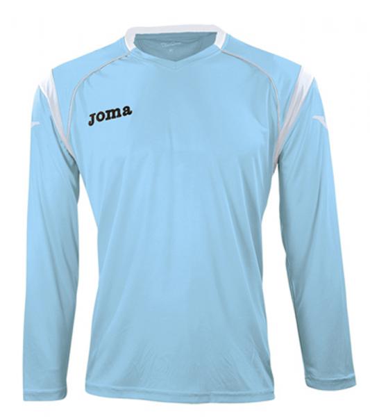 ECO L/S SHIRT SKY BLUE-WHITE