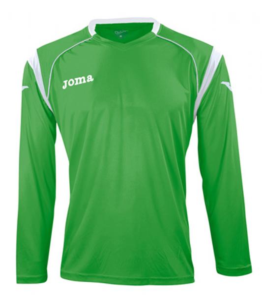 ECO L/S SHIRT GREEN-WHITE