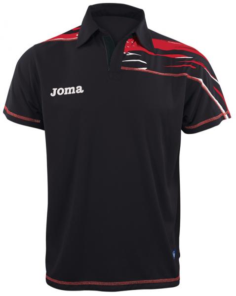 PICASHO III POLO BLACK-RED