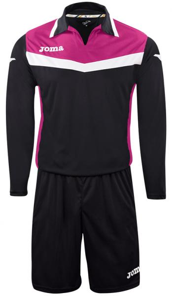 AREA II GOALKEEPER SET L/S BLACK-PINK+SHORT