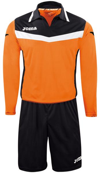 AREA II GOALKEEPER SET L/S ORANGE-BLACK+SHORT