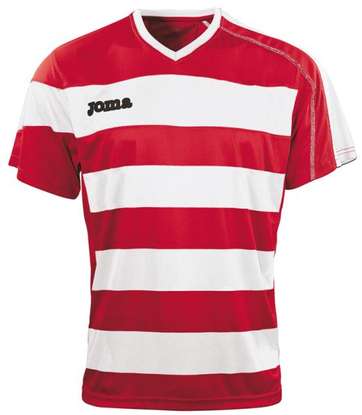 EUROPA S/S SHIRT RED-WHITE