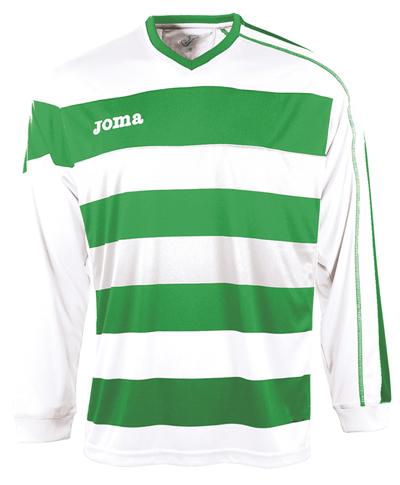 EUROPA L/S SHIRT GREEN-WHITE