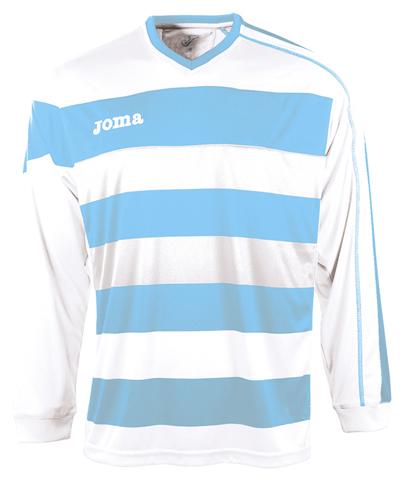 EUROPA L/S SHIRT SKY BLUE-WHITE