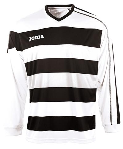 EUROPA L/S SHIRT WHITE-BLACK