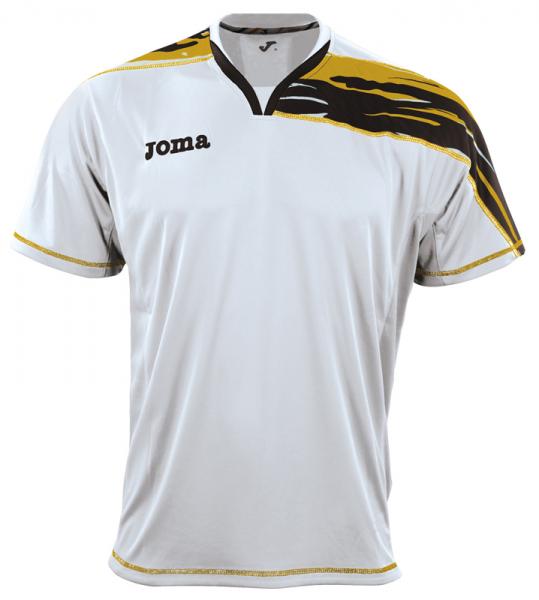 PICASHO III S/S SHIRT WHITE-GOLD