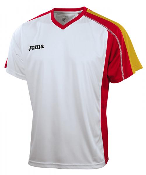 SHIRT CENTERARIO S/S WHITE RED