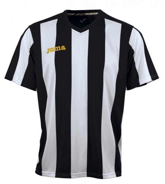 PISA 10 S/S SHIRT BLACK-WHITE