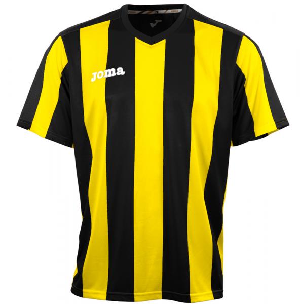 PISA 10 S/S SHIRT BLACK-YELLOW