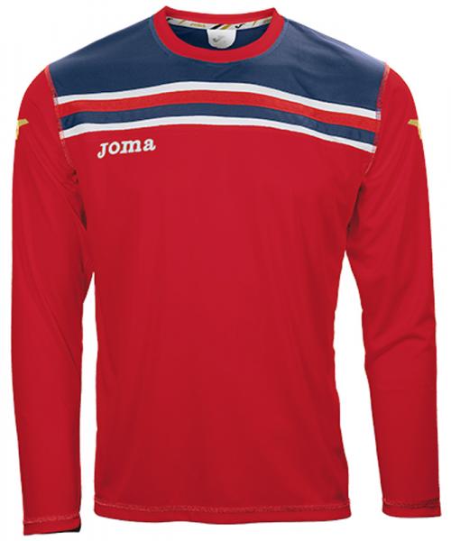 BRASIL L/S SHIRT RED-NAVY