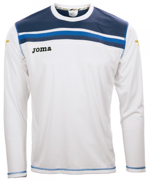 BRASIL L/S SHIRT WHITE-NAVY