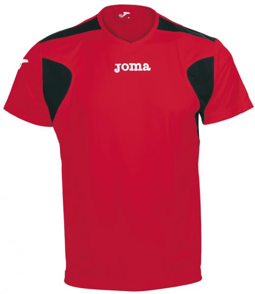 LIGA S/S SHIRT RED-BLACK