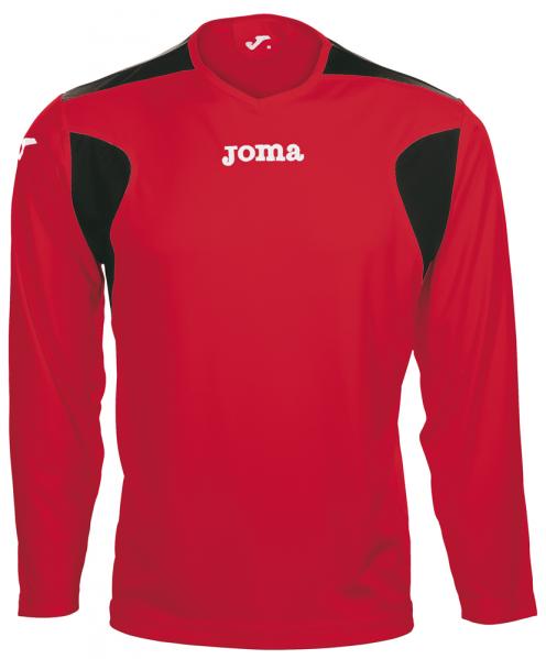 LIGA L/S SHIRT RED-BLACK