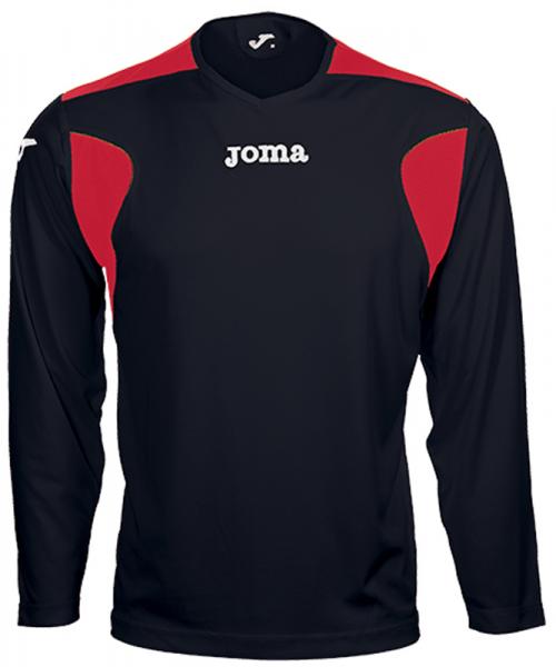 LIGA L/S SHIRT BLACK-RED