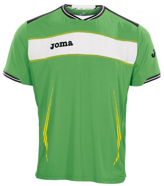 TERRA S/S SHIRT GREEN-WHITE