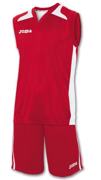 SET CANCHA RED JERSEY+SHORT