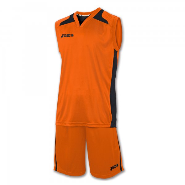 SET CANCHA ORANGE JERSEY+SHORT