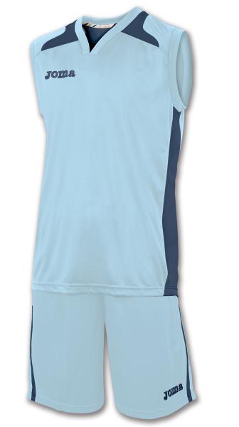 SET CANCHA SKY BLUE JERSEY+SHORT