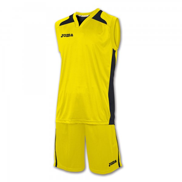 SET CANCHA YELLOW JERSEY+SHORT