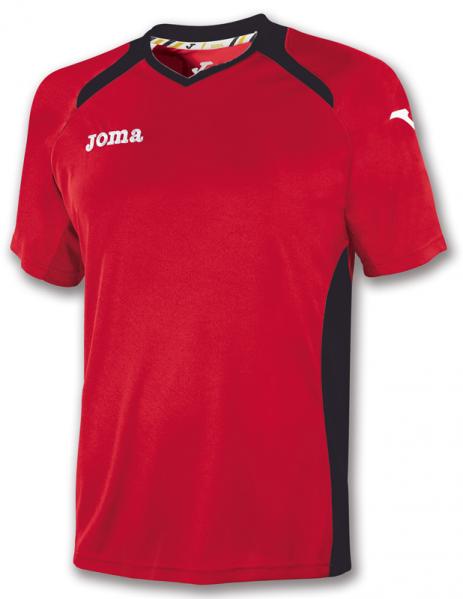 T-SHIRT CHAMPIONSHIP II RED-BLACK S/S
