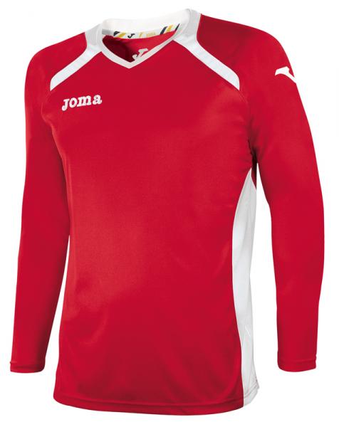 T-SHIRT CHAMPIONSHIP II RED-WHITE L/S
