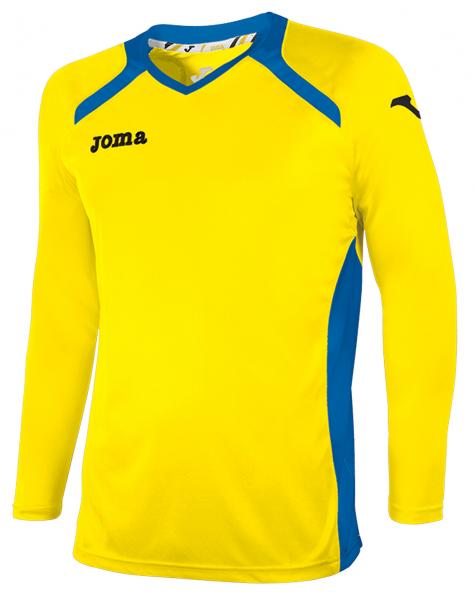 T-SHIRT CHAMPIONSHIP II YELLOW-ROYAL L/S