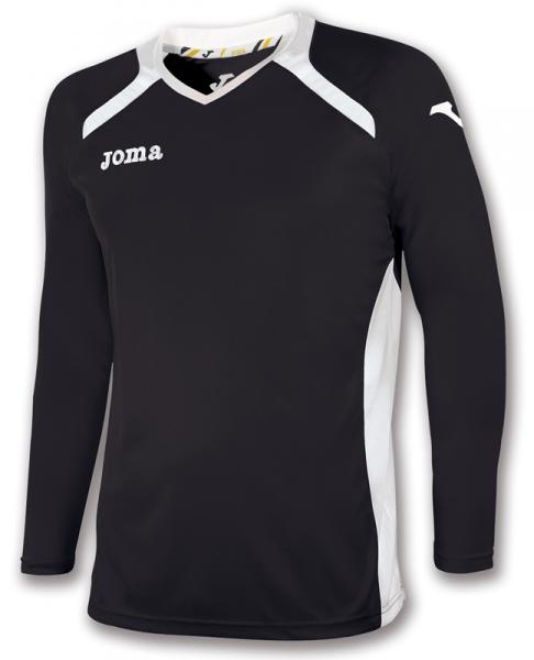 T-SHIRT CHAMPIONSHIP II BLACK-WHITE L/S
