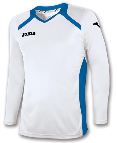 T-SHIRT CHAMPIONSHIP II WHITE-ROYAL L/S