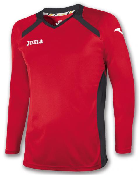 T-SHIRT CHAMPIONSHIP II RED-BLACK L/S