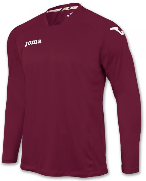 T-SHIRT FIT ONE BURGUNDY L/S