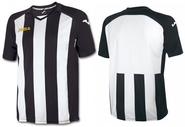 T-SHIRT PISA 12 BLACK-WHITE S/S