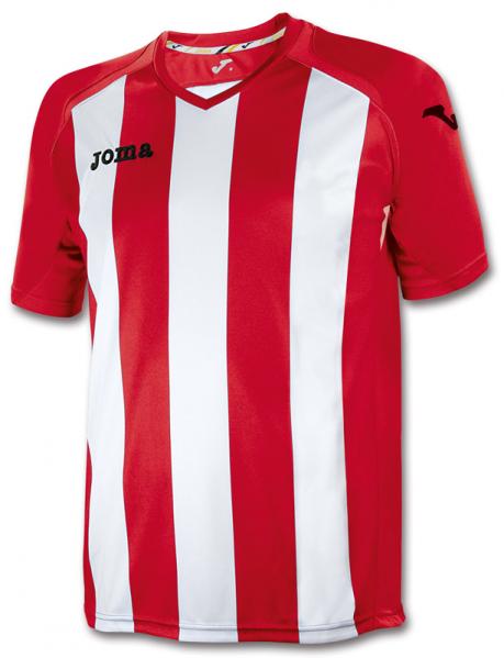 T-SHIRT PISA 12 RED-WHITE S/S