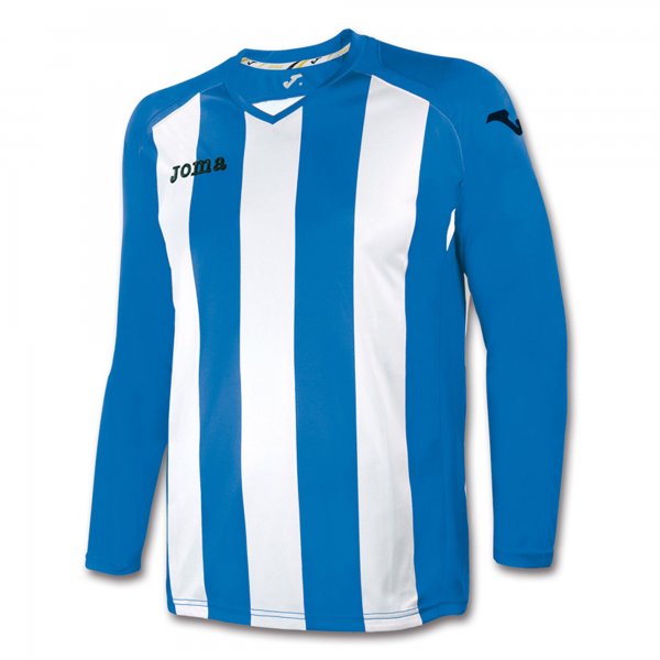 T-SHIRT PISA 12 ROYAL-WHITE L/S