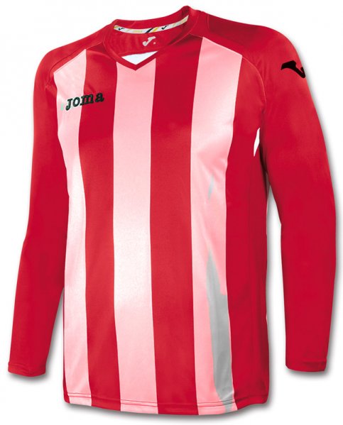PISA 12 RED-WHITE STRIPED SHIRT L/S
