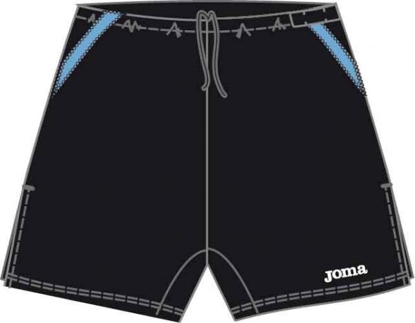 SHORT MICROFIBER COMBI BLACK