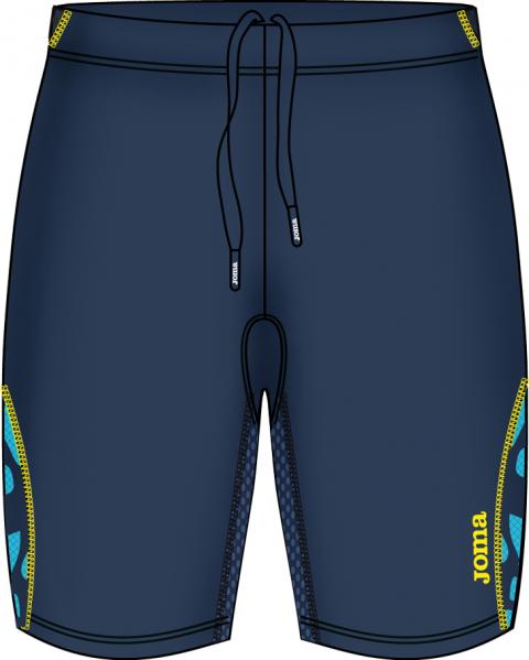 3:30 NAVY ELASTIC SHORT