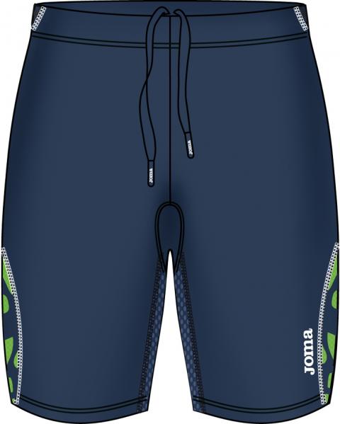 3:30 NAVY-GREEN ELASTIC SHORT