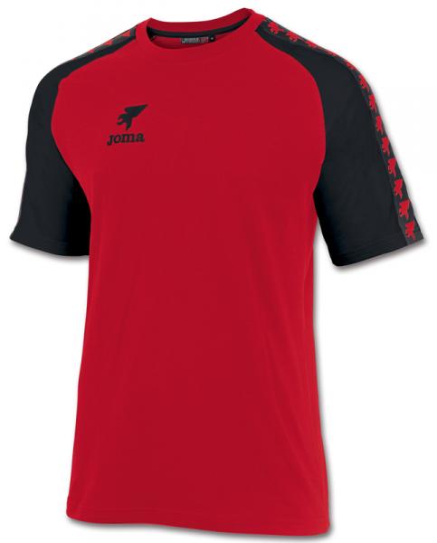 ORIGEN S/S T-SHIRT RED-BLACK