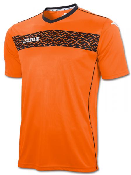 T-SHIRT LIGA II ORANGE-BLACK S/S