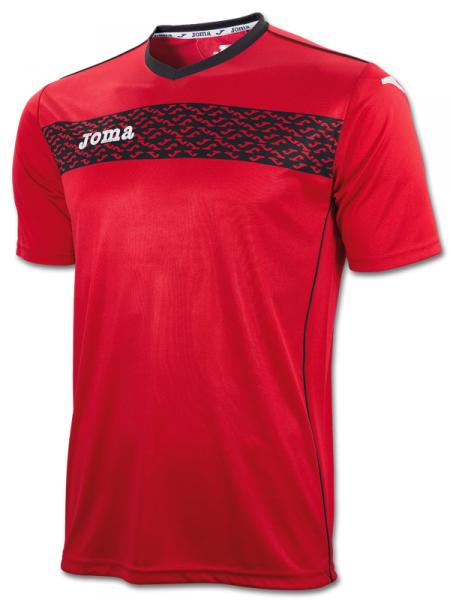 T-SHIRT LIGA II RED-BLACK S/S