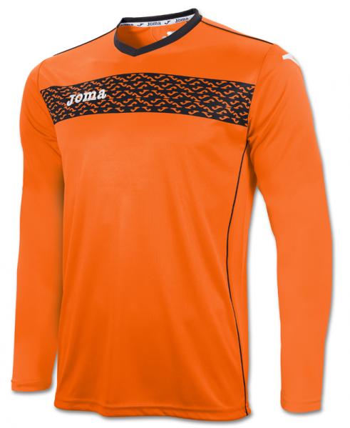 T-SHIRT LIGA II ORANGE-BLACK L/S