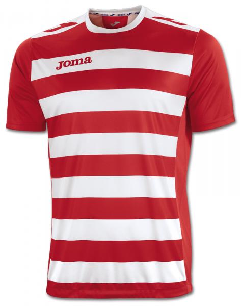 T-SHIRT EUROPA II RED-WHITE S/S